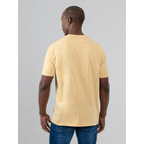 Ben Sherman Mens Typography Headphones T-Shirt In New Wheat