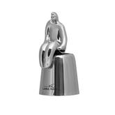 Carrol Boyes Tipsy Bottle Stopper In Silver