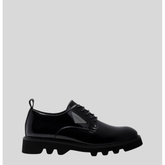 Replay Mens Canver Triangle Shoes In Black