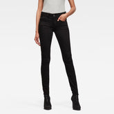 G-Star Raw Lynn Womens Skinny Jeans In Black