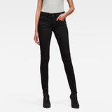 G-Star Raw Lynn Womens Skinny Jeans In Black
