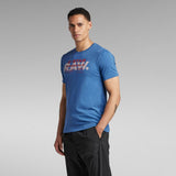 G-Star Raw Mens Originals Slim T-Shirt In Blue