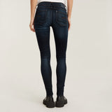 G-Star Raw Womens Lynn Skinny Jeans In Medium Aged