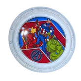 Avengers Heraldic Army Easy Plate In Clear Blue