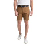 Ben Sherman Mens Straight Fit Chino Shorts In Camel