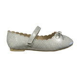 Pierre Cardin GirlS Lexi Ballerina Pumps In Silver