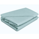 Egyptian Cotton Tencel 300 Thread Fitted Sheet In French Blue