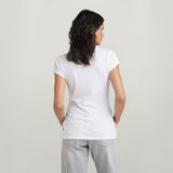 G-Star Raw Womens Eyben Slim T-Shirt In White
