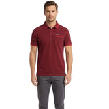 Soviet Mens Sway Fashion Golfer In Burgandy