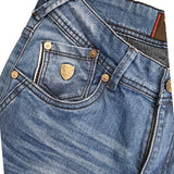 Soviet Mens Baker Slim Leg Fashion Jeans In Dark Indigo