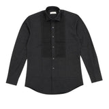 Morenzo Mens Tux Shirt In Black