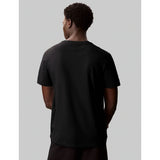 Calvin Klein Mens 2 Pack Badge T-Shirts In Black & White