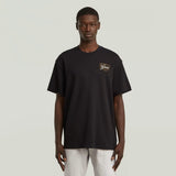 G-Star Raw Script T-Shirt In Black