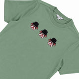 Ben Sherman Mens Brit Trio Bulldog T-Shirt In Sea