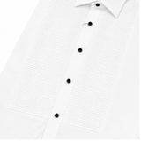 Morenzo Mens Tux Shirt In White
