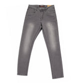 Soviet Mens Terminator #9 Slim Leg Jeans in Grey