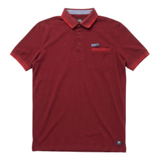 Soviet Mens Sway Fashion Golfer In Burgandy