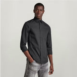 G-Star Raw Mens Dressed Super Slim Shirt In Black