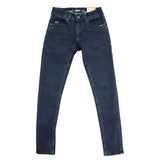 Soviet Mens Mata Fashion Skinny Jeans In Blue Black