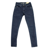 Soviet Mens Mata Fashion Skinny Jeans In Blue Black