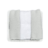 Mother's Choice Unisex 3 Piece Hooded Towels & Face Cloths In Grey