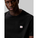 Calvin Klein Mens 2 Pack Badge T-Shirts In Black & White