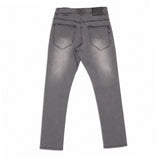 Soviet Mens Terminator #9 Slim Leg Jeans in Grey