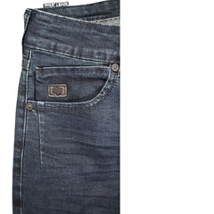 Soviet Mens Mata Fashion Skinny Jeans In Blue Black