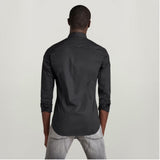 G-Star Raw Mens Dressed Super Slim Shirt In Black