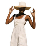 Kalahari Womens Sun Hat In Cream
