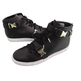 Louis Leeman Top Sneakers with Metal Accessories In Black
