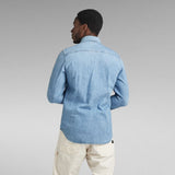 G-Star Raw Slim Shirt In Medium Age