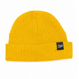 Soviet Unisex Basic Beanie In Mustard