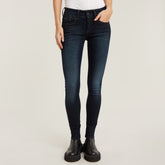 G-Star Raw Womens Lynn Skinny Jeans In Medium Aged