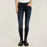 G-Star Raw Womens Lynn Skinny Jeans In Medium Aged