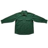 Jeep Mens Zip Through Shirt Jacket In Green