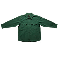 Jeep Mens Zip Through Shirt Jacket In Green