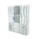 Mother's Choice Unisex Baby Flannel Stars Reciever In Grey
