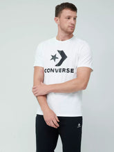 Converse Mens Star Chev Logo T-shirt In White