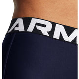 Under Armour Heatgear Authentics Leggings In Navy Blue