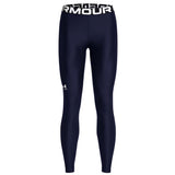 Under Armour Heatgear Authentics Leggings In Navy Blue