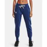 Under Armour Rival Fleece Joggers In Purple