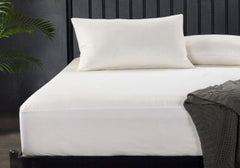 Cotton Co Waterproof Mattress Protector In Neutral