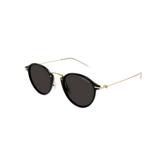 Montblanc Sunglass Man Black Gold Grey MB0294S-001