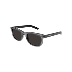 Montblanc Sunglass Man Grey Black Smoke MB0260S-003