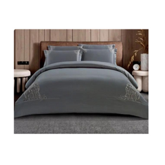 Egyptian Cotton Co T400 Lorena Duvet Grey