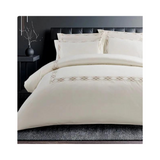 Egyptian Cotton Co T400 Donato Duvet Cream Stone