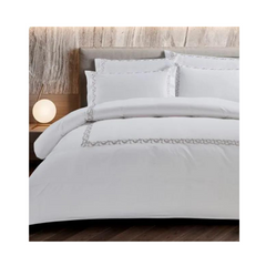 Egyptian Cotton Co T400 Corda Duvet White