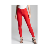 Sissyboy Joey: Sculpt Knit Jegging Red