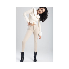 Sissyboy P19594 Joey: Axel Sculpt In Ponti Knit Stone